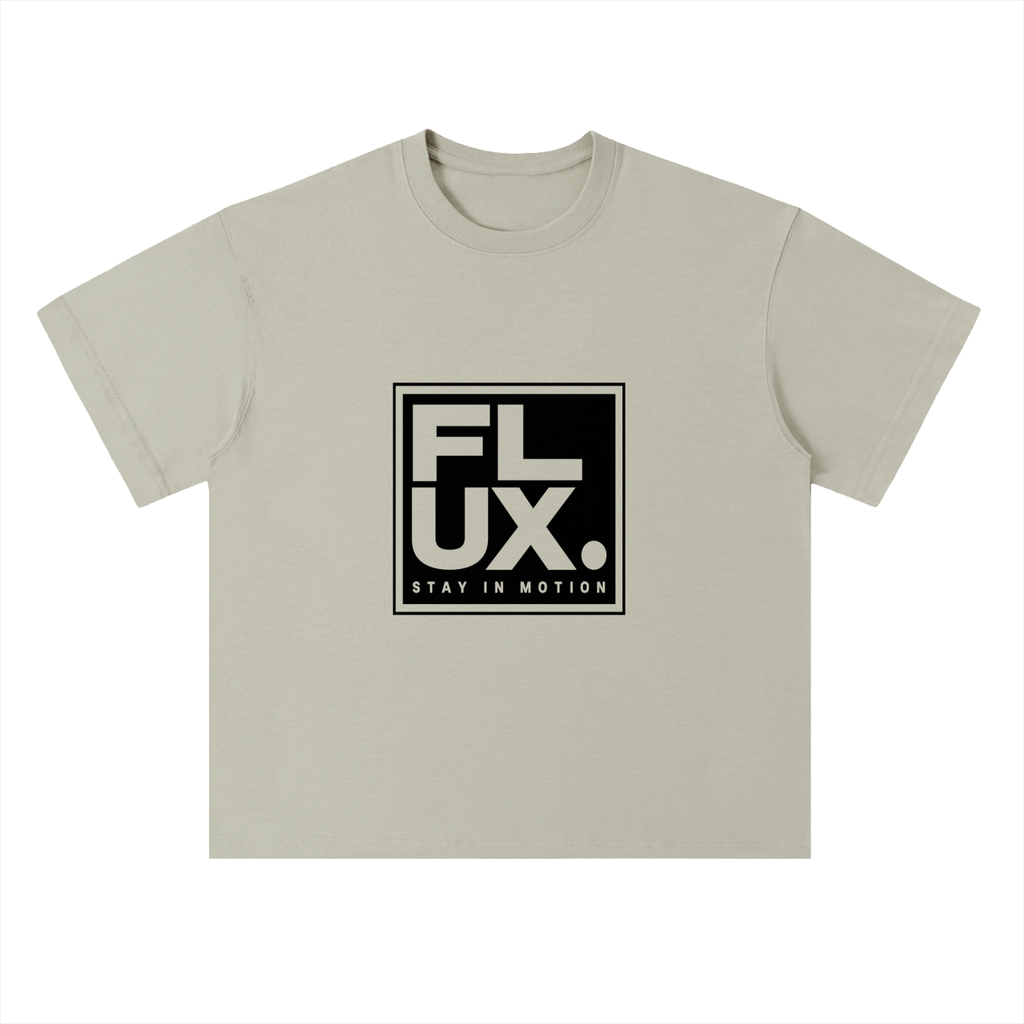 FLUX. Bold Logo Heavyweight Cotton Tee