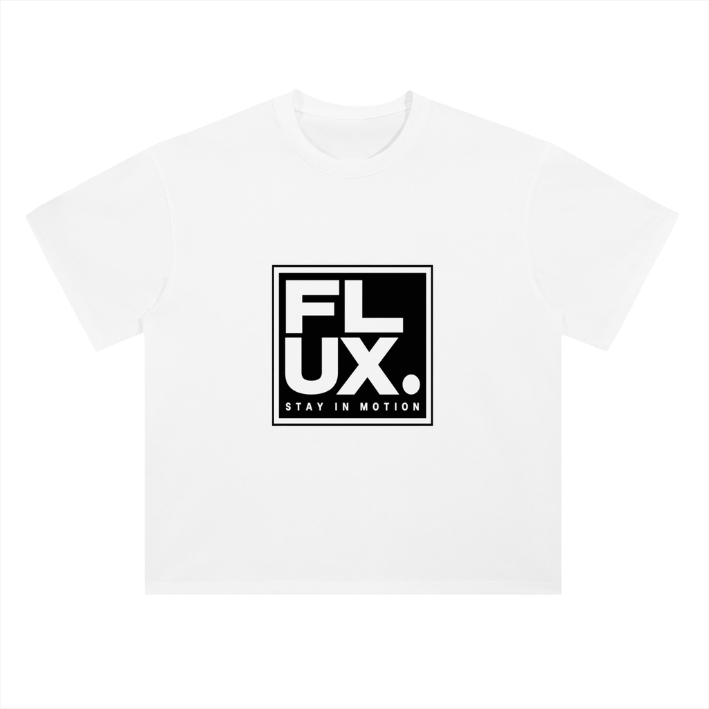 FLUX. Bold Logo Heavyweight Cotton Tee