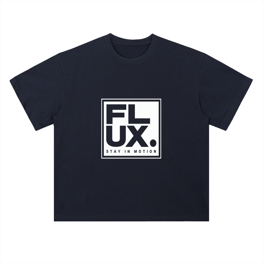 FLUX. Bold Logo Heavyweight Cotton Tee