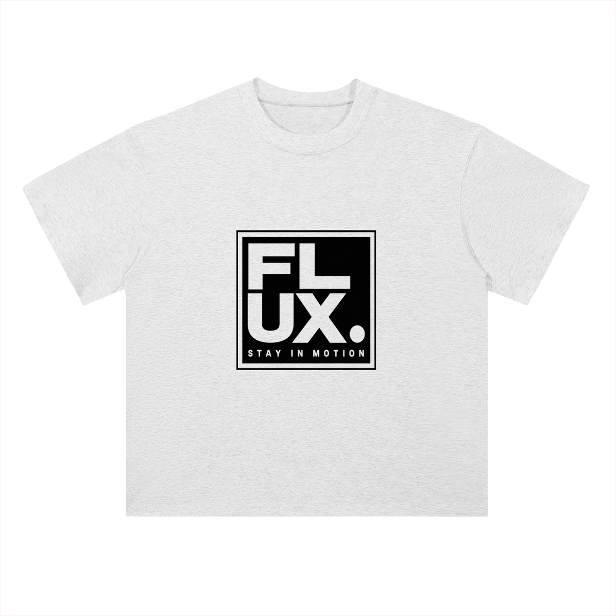 FLUX. Bold Logo Heavyweight Cotton Tee